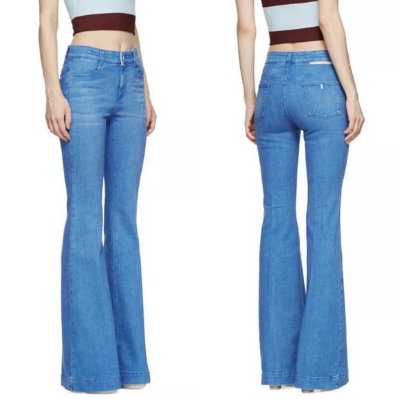 stella mccartney 70s flare jeans